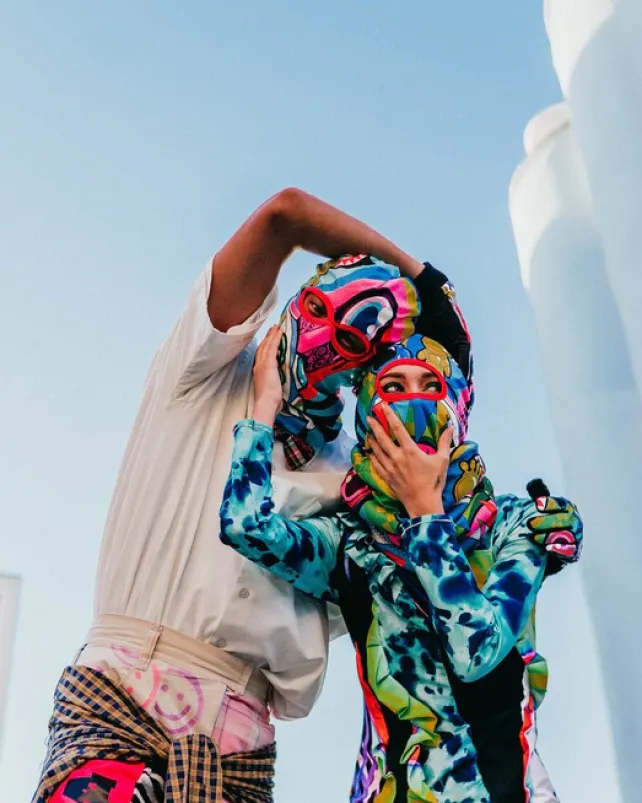 SKI MASKS|COLD WEATHER GEAR>SPRAYGROUND MIND TRIP EYE SKI MASK