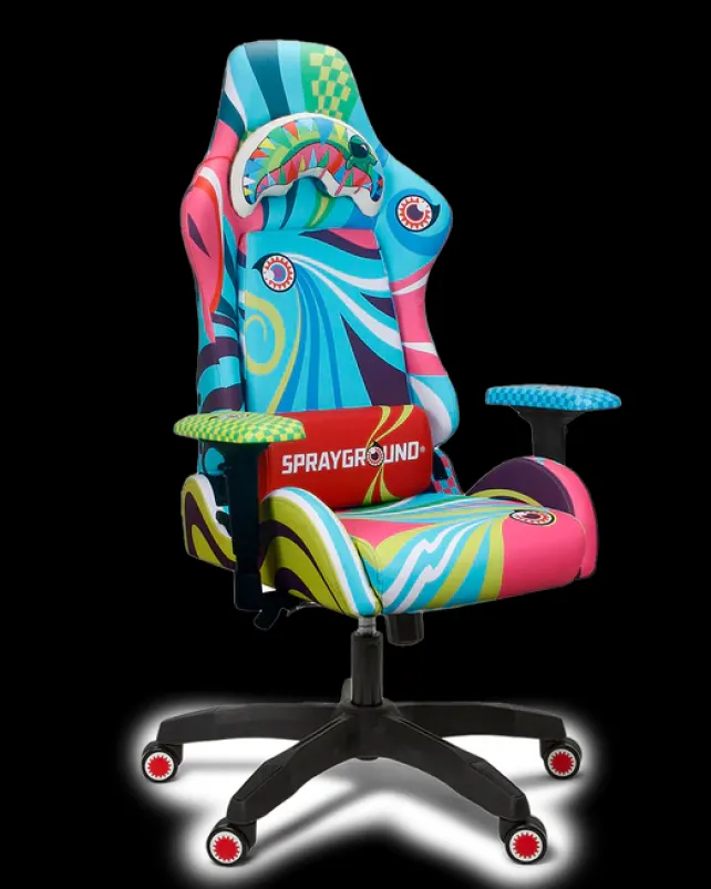GAMING CHAIRS>SPRAYGROUND MIND TRIP GAMING CHAIR - SUPER RARE