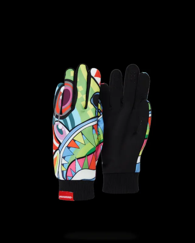GLOVES|COLD WEATHER GEAR>SPRAYGROUND MIND TRIP GLOVES