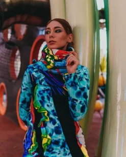 NECK WARMERS|COLD WEATHER GEAR>SPRAYGROUND MIND TRIP NECK WARMER