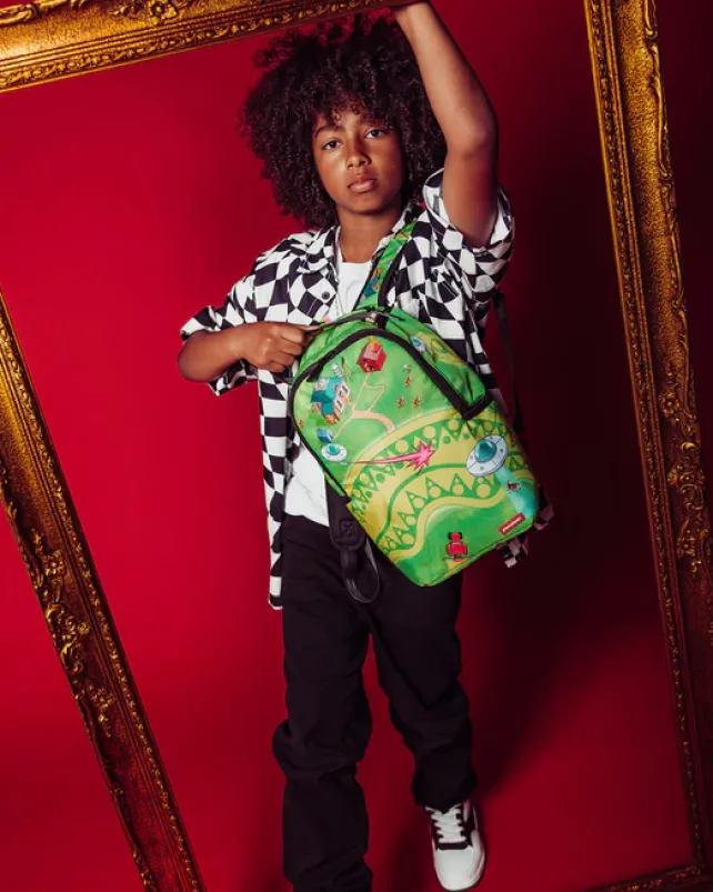 MINI BACKPACKS|BACKPACKS>SPRAYGROUND MINI ALIEN FARM BACKPACK
