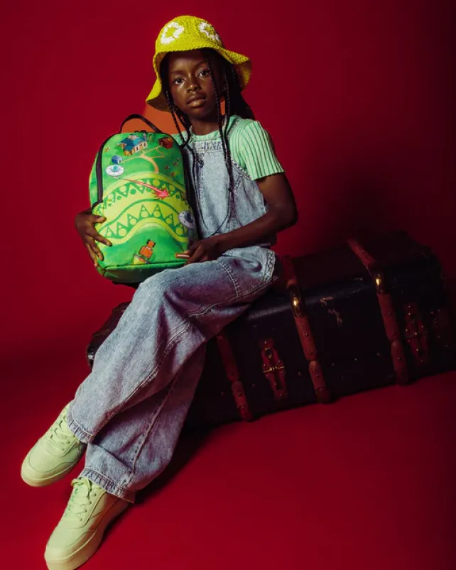 MINI BACKPACKS|BACKPACKS>SPRAYGROUND MINI ALIEN FARM BACKPACK