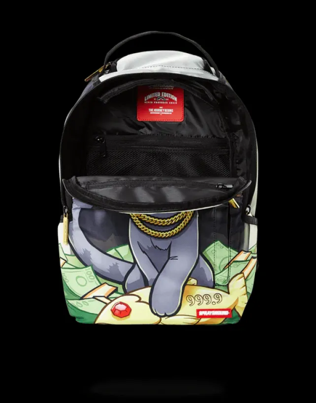 BACKPACKS>SPRAYGROUND MINI KITTEN FACE