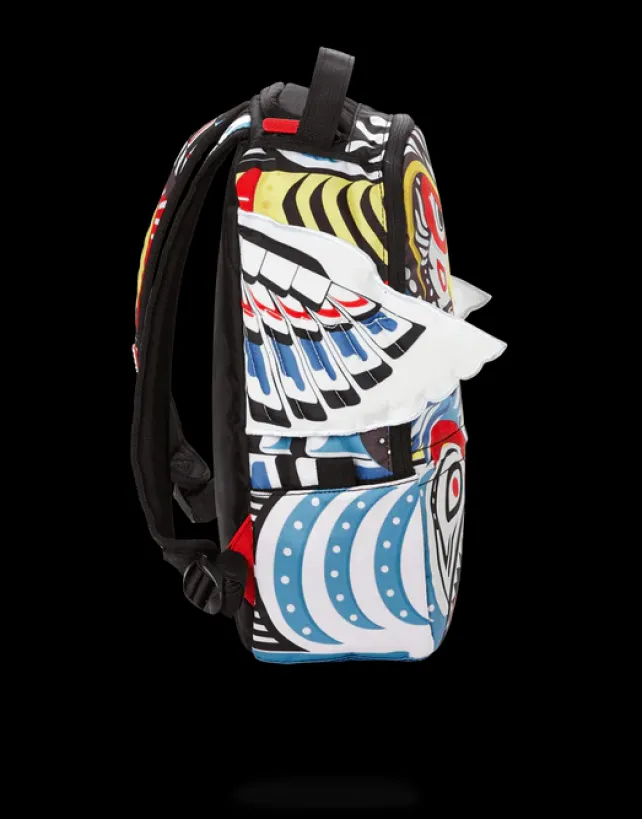 MINI BACKPACKS>SPRAYGROUND MINI REFLECTIVE APACHE WINGS