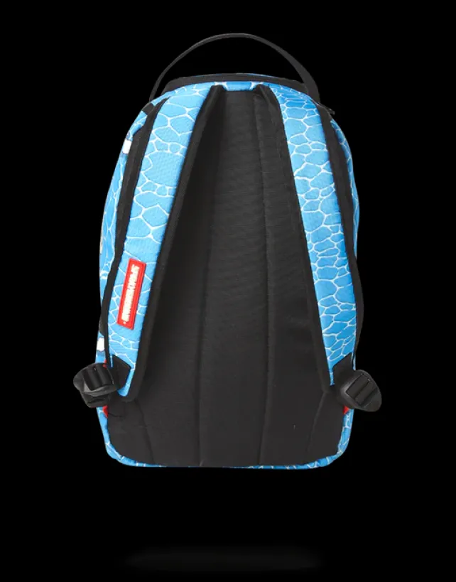 MINI BACKPACKS|BACKPACKS>SPRAYGROUND MINI WELCOME TO SHARK ISLAND BACKPACK