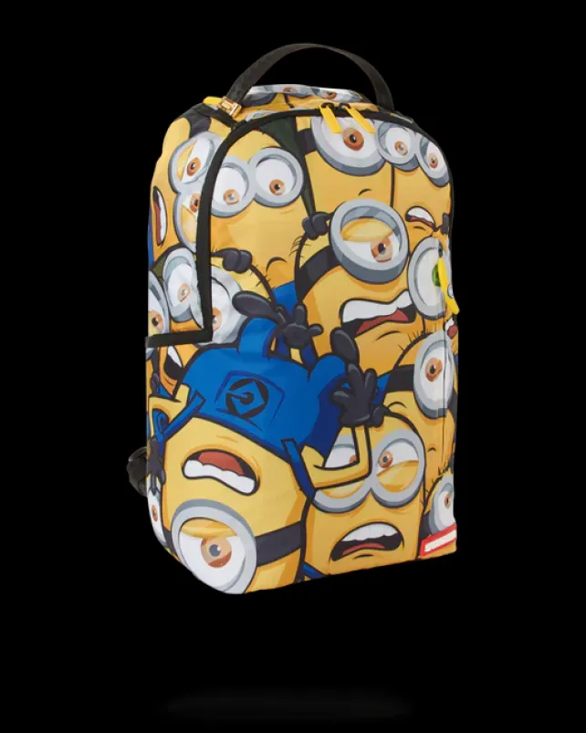 BACKPACKS>SPRAYGROUND MINIONS CRAMMED BACKPACK
