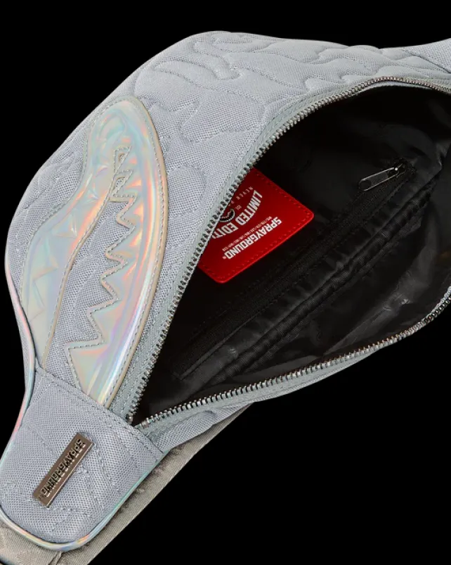 CROSSBODYS>SPRAYGROUND MIRASHAKU IRIDESCENT QUILT SAVVY CROSSBODY