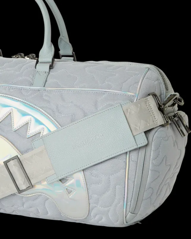 DUFFLES>SPRAYGROUND MIRASHAKU IRIDESCENT QUILT DUFFLE