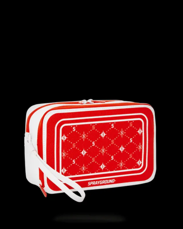 TOILETRIES AKA MONEY BAGS>SPRAYGROUND MODUS OPERANDI TOILETRY BAG