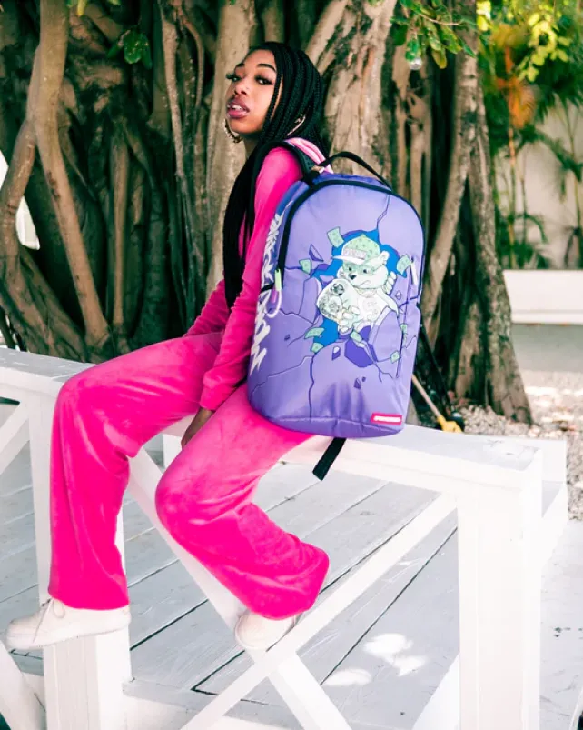 BACKPACKS>SPRAYGROUND MONEY BEAR BREAKOUT BACKPACK (DLXR)