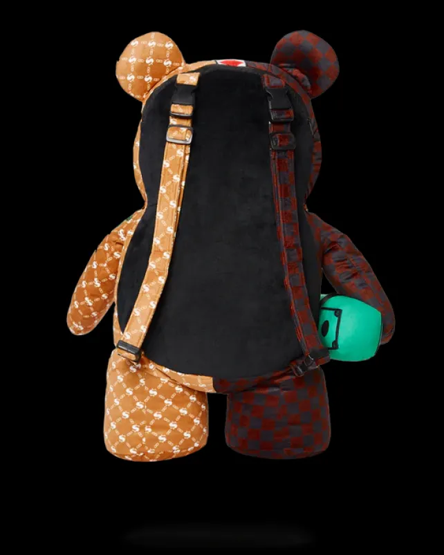 TEDDY BEAR BACKPACKS|BACKPACKS>SPRAYGROUND MONEY BEAR TEDDYBEAR BACKPACK PARIS VS FLORENCE