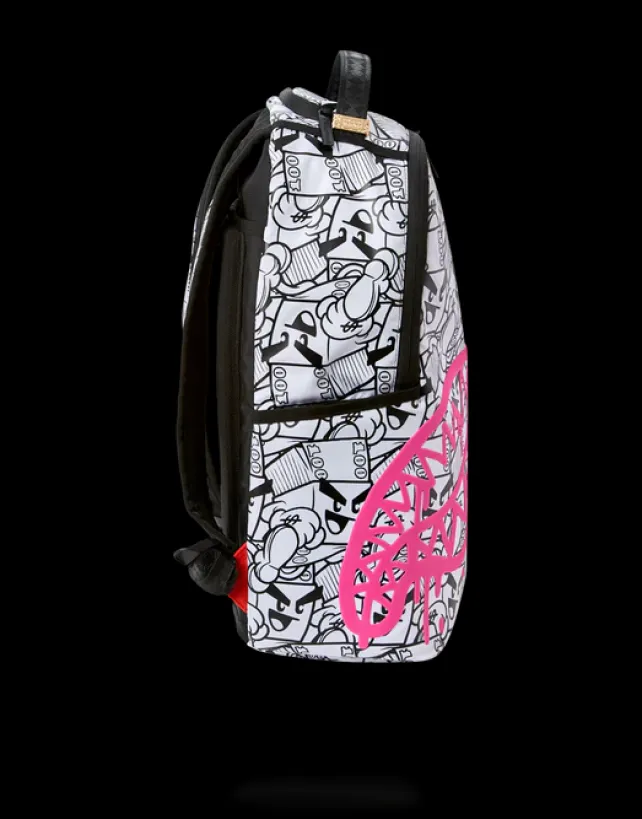 BACKPACKS>SPRAYGROUND MONEY BOYS ATTACK BACKPACK