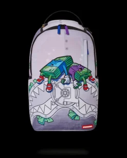 BACKPACKS>SPRAYGROUND MONEY BOYS I MAKE MONEY WHILE I SLEEP KNAPSACK (DLXR)