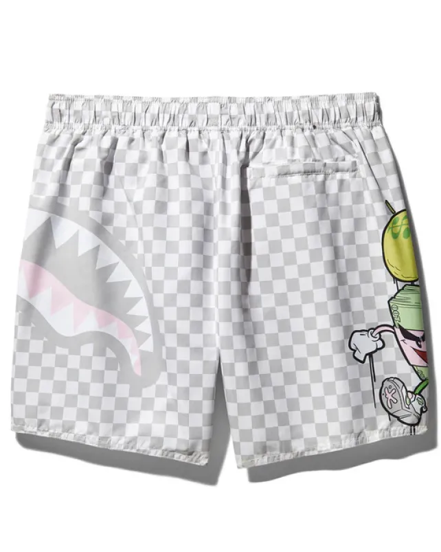 SWIMWEAR>SPRAYGROUND MONEY BOYS SANDBAR SWIM TRUNKS