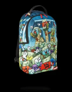 BACKPACKS>SPRAYGROUND MONEY BOYS: THE BREAK OUT BACKPACK