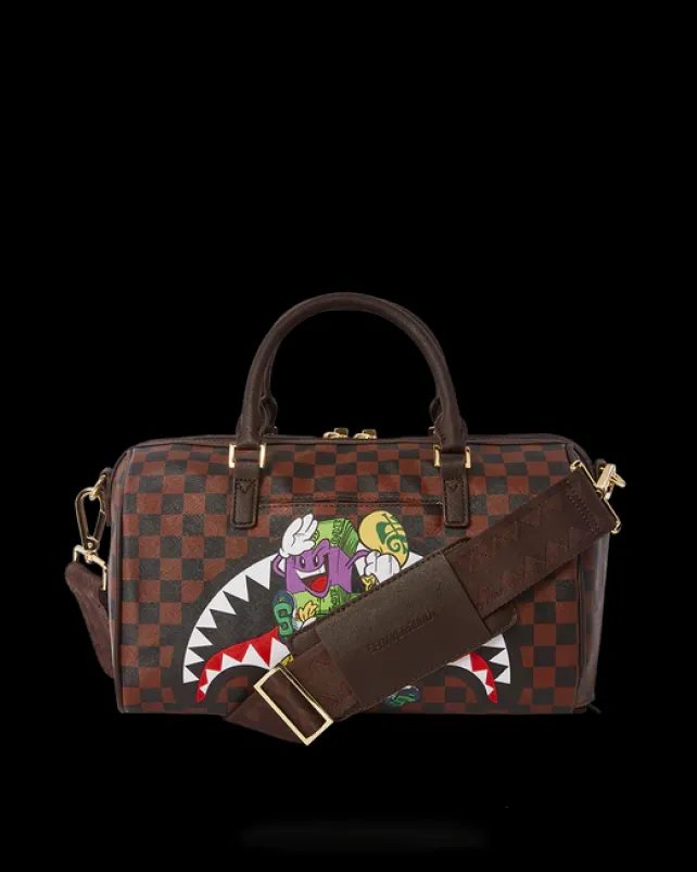 DUFFLES>SPRAYGROUND MONEY CHASER MINI DUFFLE