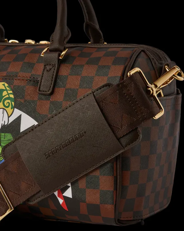 DUFFLES>SPRAYGROUND MONEY CHASER MINI DUFFLE