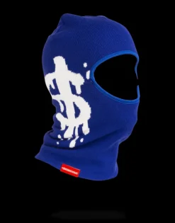 SKI MASKS>SPRAYGROUND MONEY DRIP SKI MASK (BLUE)