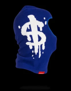 SKI MASKS>SPRAYGROUND MONEY DRIP SKI MASK (BLUE)