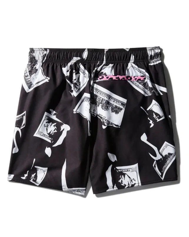 SWIMWEAR>SPRAYGROUND MONEY NIGHT SHOTO SWIM TRUNKS