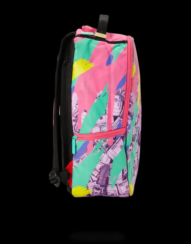 BACKPACKS>SPRAYGROUND MONEY PINK CAMO DRIP