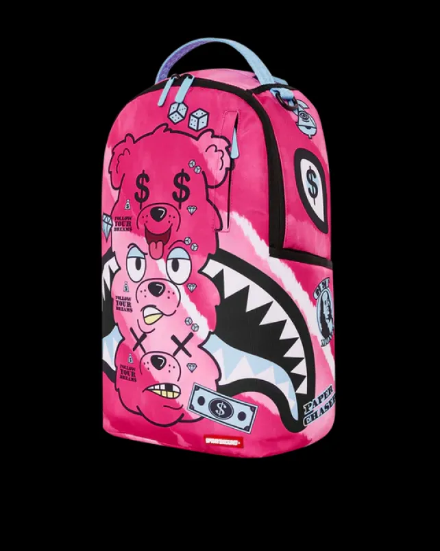 BACKPACKS>SPRAYGROUND MONEYBEAR STACK EM UP BACKPACK