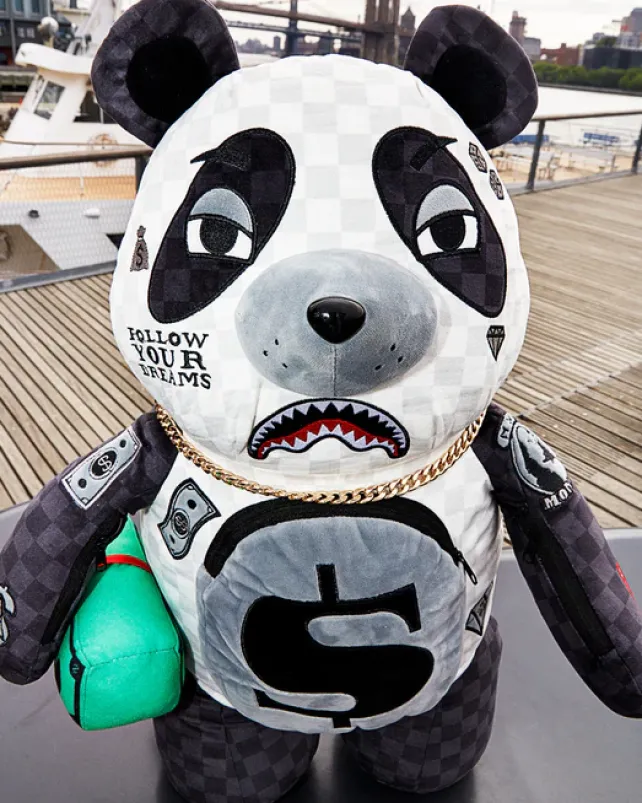 TEDDY BEAR BACKPACKS|BACKPACKS>SPRAYGROUND MONEYBEAR TEDDYBEAR BACKPACK PANDA PANDA PANDA