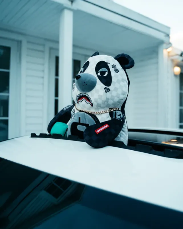 TEDDY BEAR BACKPACKS|BACKPACKS>SPRAYGROUND MONEYBEAR TEDDYBEAR BACKPACK PANDA PANDA PANDA