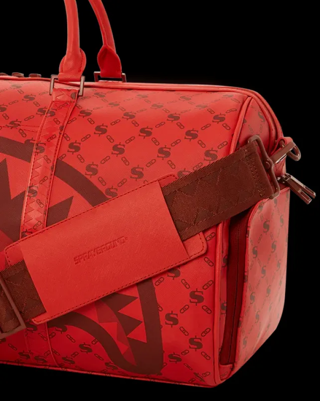 DUFFLES>SPRAYGROUND MONEYGRAM BRICK DUFFLE