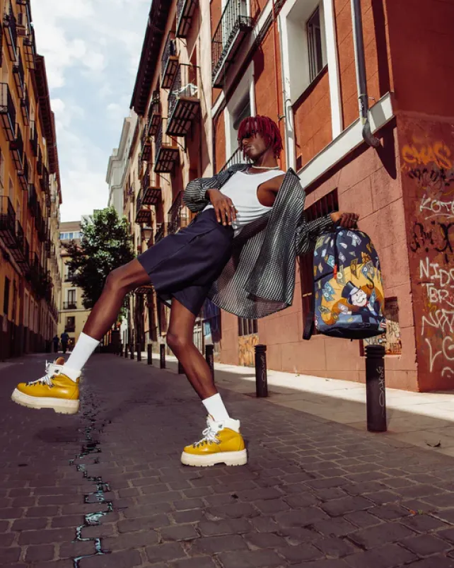 BACKPACKS>SPRAYGROUND MONOPOLY HEAVYBAGS BACKPACK
