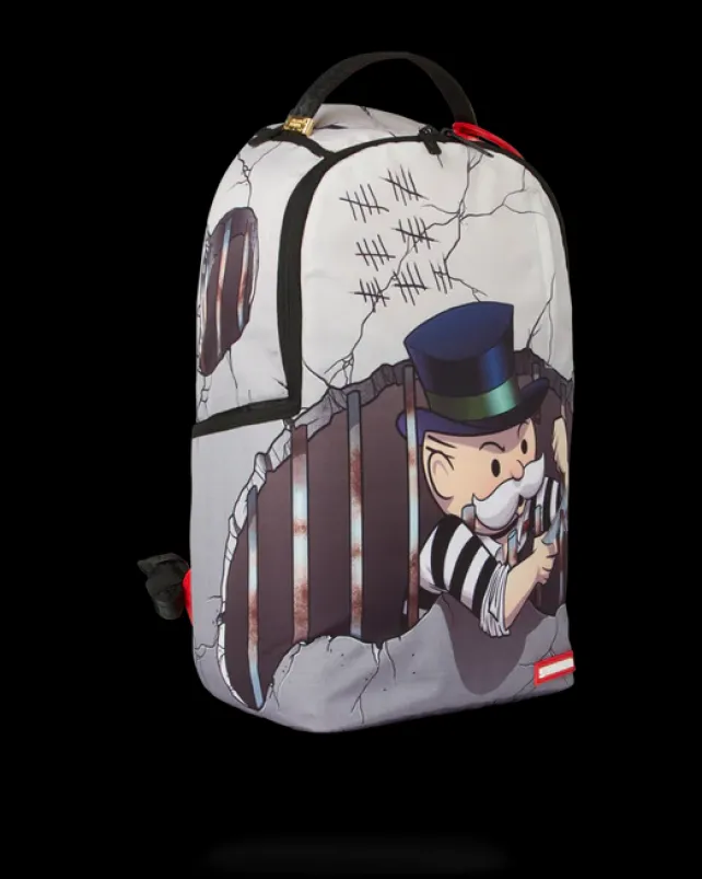 BACKPACKS>SPRAYGROUND MONOPOLY: PRISON BREAK BACKPACK