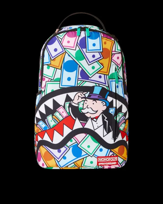 BACKPACKS>SPRAYGROUND MONOPOLY WALL STREET BACKPACK