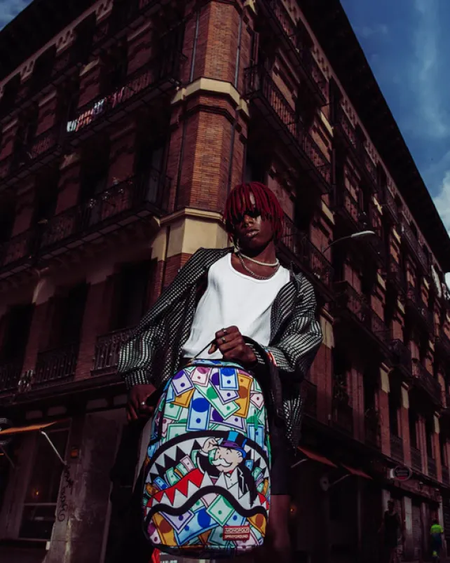 BACKPACKS>SPRAYGROUND MONOPOLY WALL STREET BACKPACK