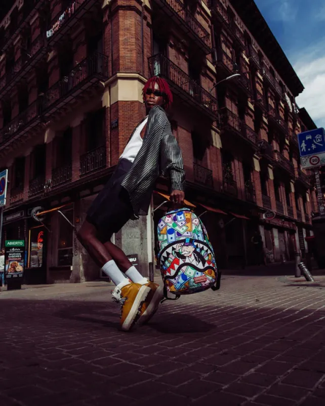 BACKPACKS>SPRAYGROUND MONOPOLY WALL STREET BACKPACK