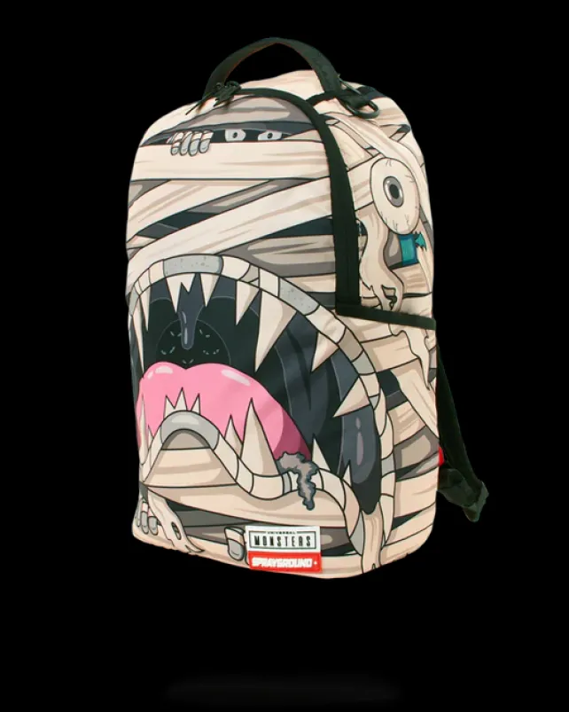 BACKPACKS>SPRAYGROUND MONSTERS MUMMY SHARK