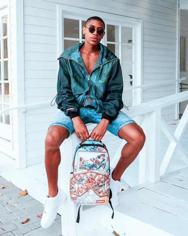 BACKPACKS>SPRAYGROUND MUSEUM OF BACKPACK (DLXV)