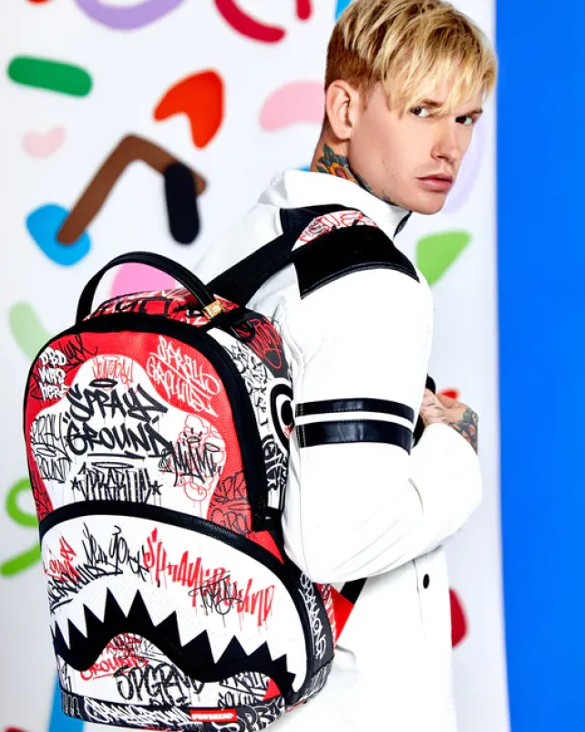BACKPACKS>SPRAYGROUND MYSTERIOUS MASTERMIND BACKPACK (DLXV)