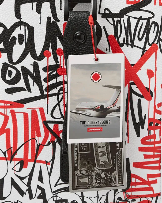CARRY-ON LUGGAGE>SPRAYGROUND MYSTERIOUS MASTERMIND JETSETTER CARRY-ON LUGGAGE