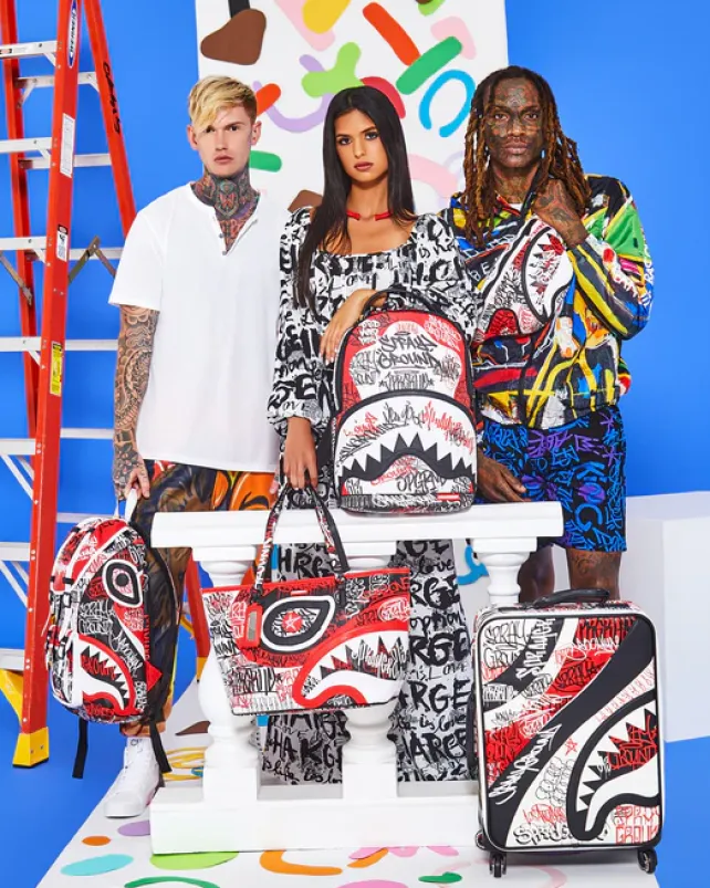 CROSSBODYS>SPRAYGROUND MYSTERIOUS MASTERMIND SAVVY CROSSBODY