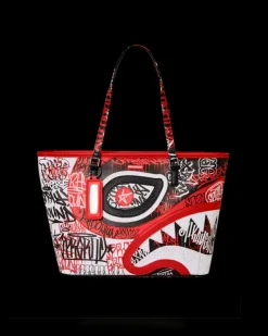 TOTES>SPRAYGROUND MYSTERIOUS MASTERMIND TOTE
