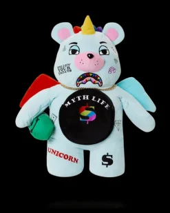 TEDDY BEAR BACKPACKS|BACKPACKS>SPRAYGROUND MYTH LIFE MONEYBEAR TEDDYBEAR BACKPACK