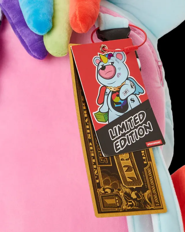 TEDDY BEAR BACKPACKS|BACKPACKS>SPRAYGROUND MYTH LIFE MONEYBEAR TEDDYBEAR BACKPACK