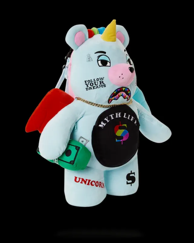 TEDDY BEAR BACKPACKS|BACKPACKS>SPRAYGROUND MYTH LIFE MONEYBEAR TEDDYBEAR BACKPACK