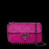 HANDBAGS>SPRAYGROUND $NAPDRAGON GOLD CHAIN SHARK HANDBAG