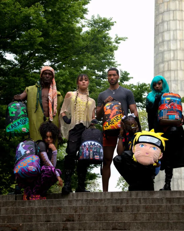 BACKPACKS>SPRAYGROUND NARUTO LANDMARK BACKPACK