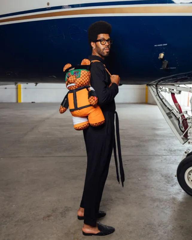 TEDDY BEAR BACKPACKS|BACKPACKS>SPRAYGROUND NARUTO MONEYBEAR TEDDYBEAR BACKPACK