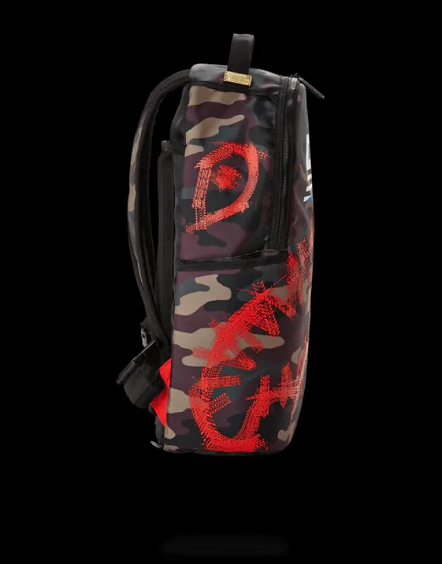 BACKPACKS>SPRAYGROUND NASCAR BURNOUT BACKPACK