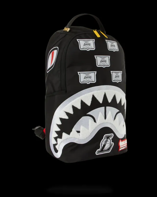 BACKPACKS>SPRAYGROUND NBALAB: LA LAKERS CHAMPIONSHIP BACKPACK