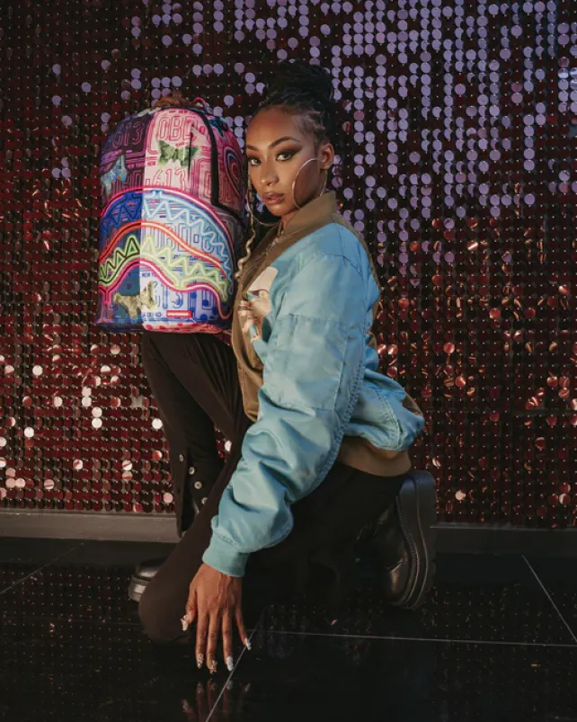BACKPACKS>SPRAYGROUND NEON BUTTERFLY BACKPACK