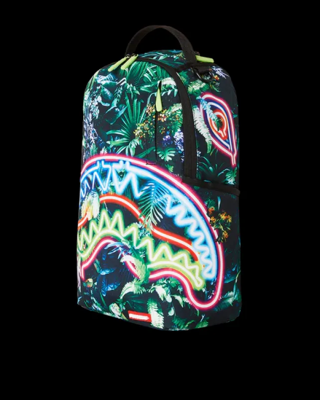 BACKPACKS>SPRAYGROUND NEON FOREST BACKPACK